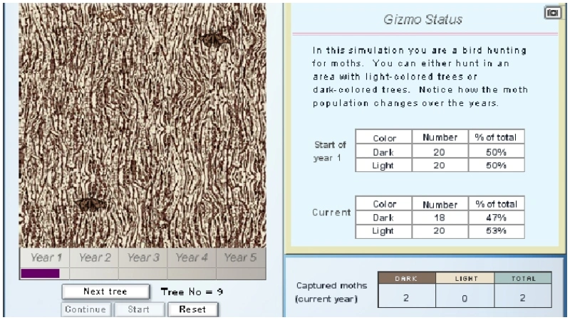 Natural Selection Gizmo Answer Key