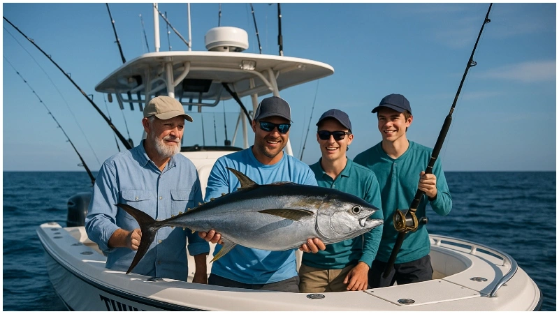 Fishing Thunder on the gulf